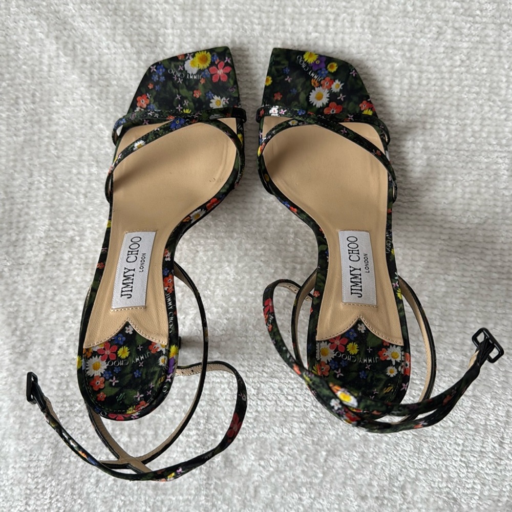 Jimmy Choo Metz sandal heels